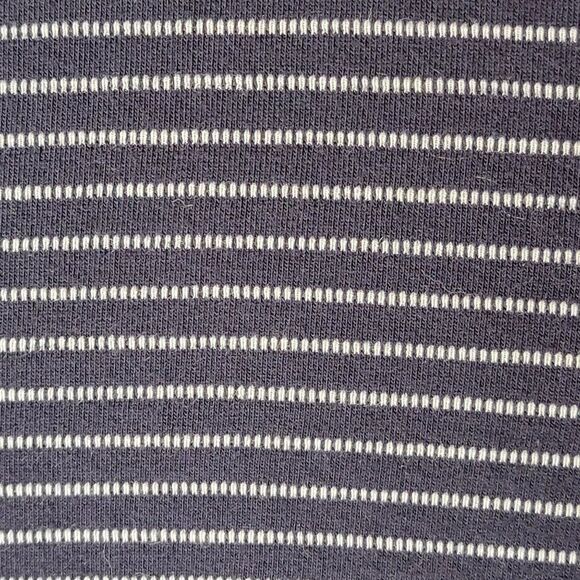 Untuckit Lambert Shirt Mens XL Crew Neck Long Sleeve Pullover Blue Casual Stripe - Picture 5 of 11